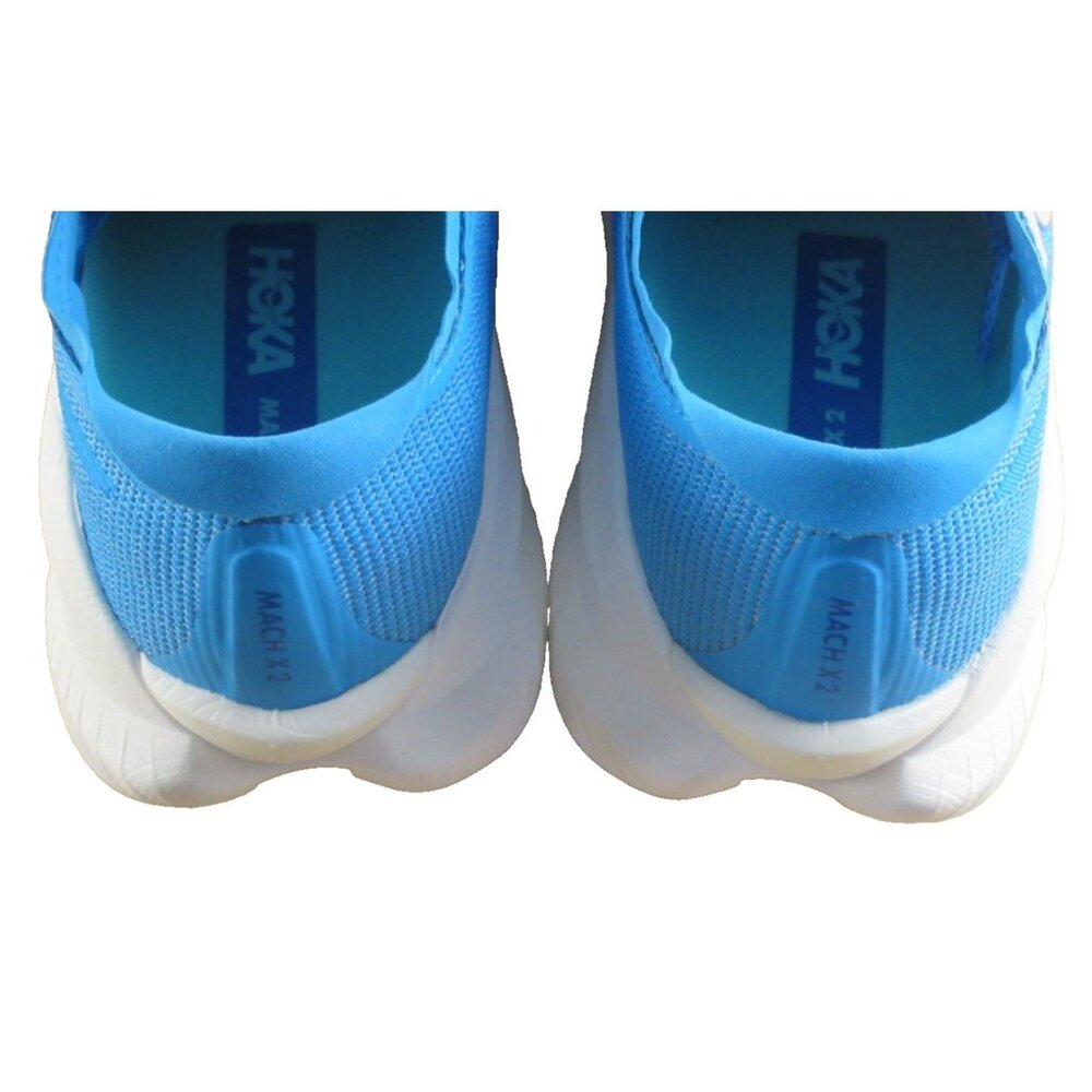 Hoka Men's Mach X 2 Running Shoes Skyward Blue Electric Cobalt Sizes NIB - Picture 5 of 8